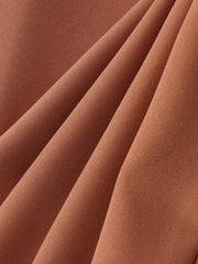 Solid Bowknot Corset Midi Dress