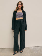 High Waisted Glitter Pull-On Pants