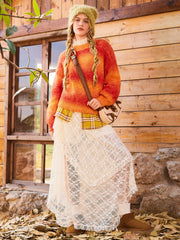 Wool-blend Stripe Ombre Sweater
