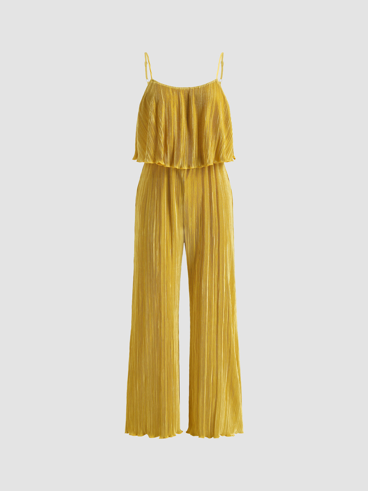 Solid Layered Jumpsuit
