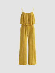 Solid Layered Jumpsuit