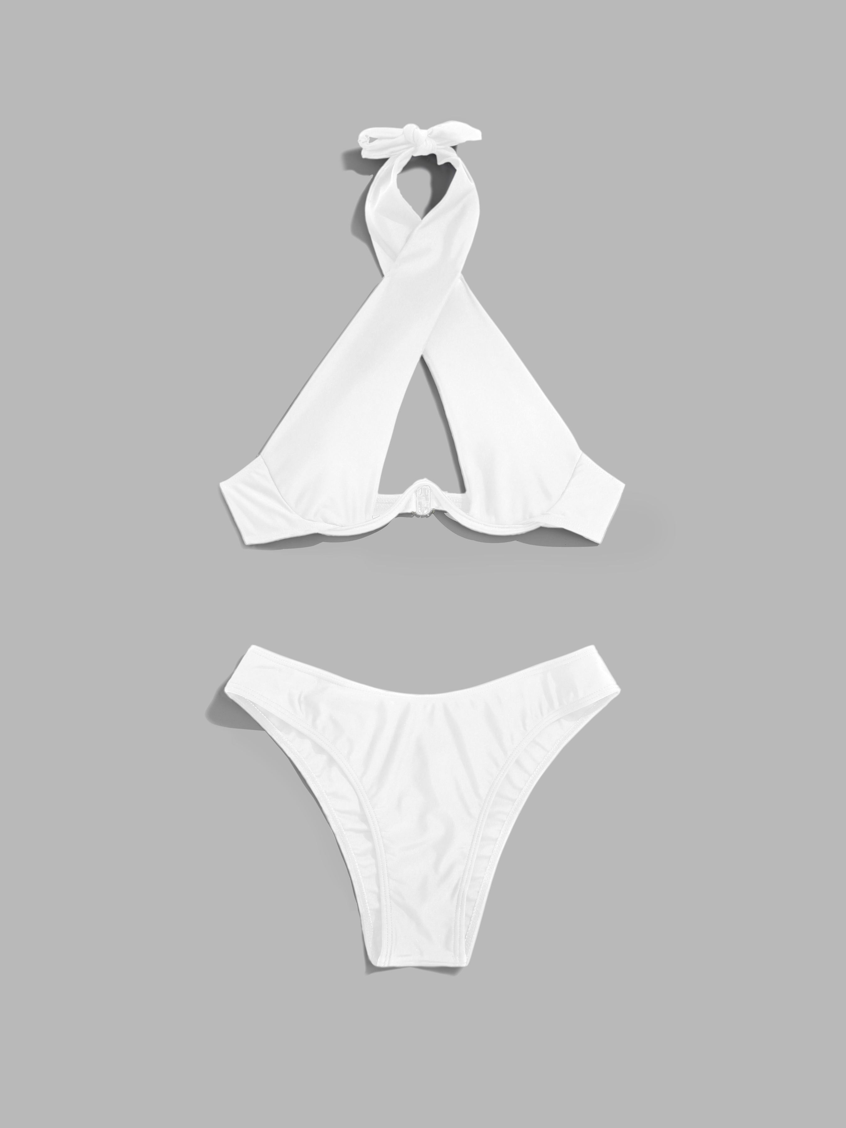 Miss Independent Cut-Out Underwire Bikini Set