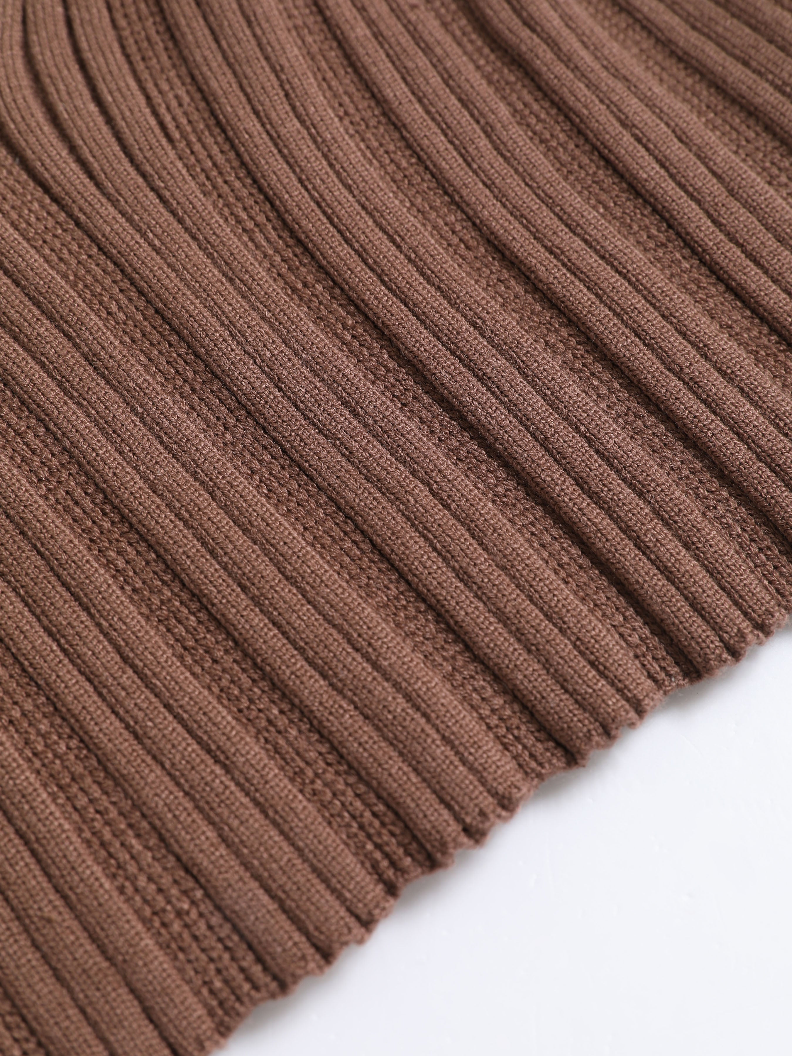 Solid Rib Knit Crop Tank Top