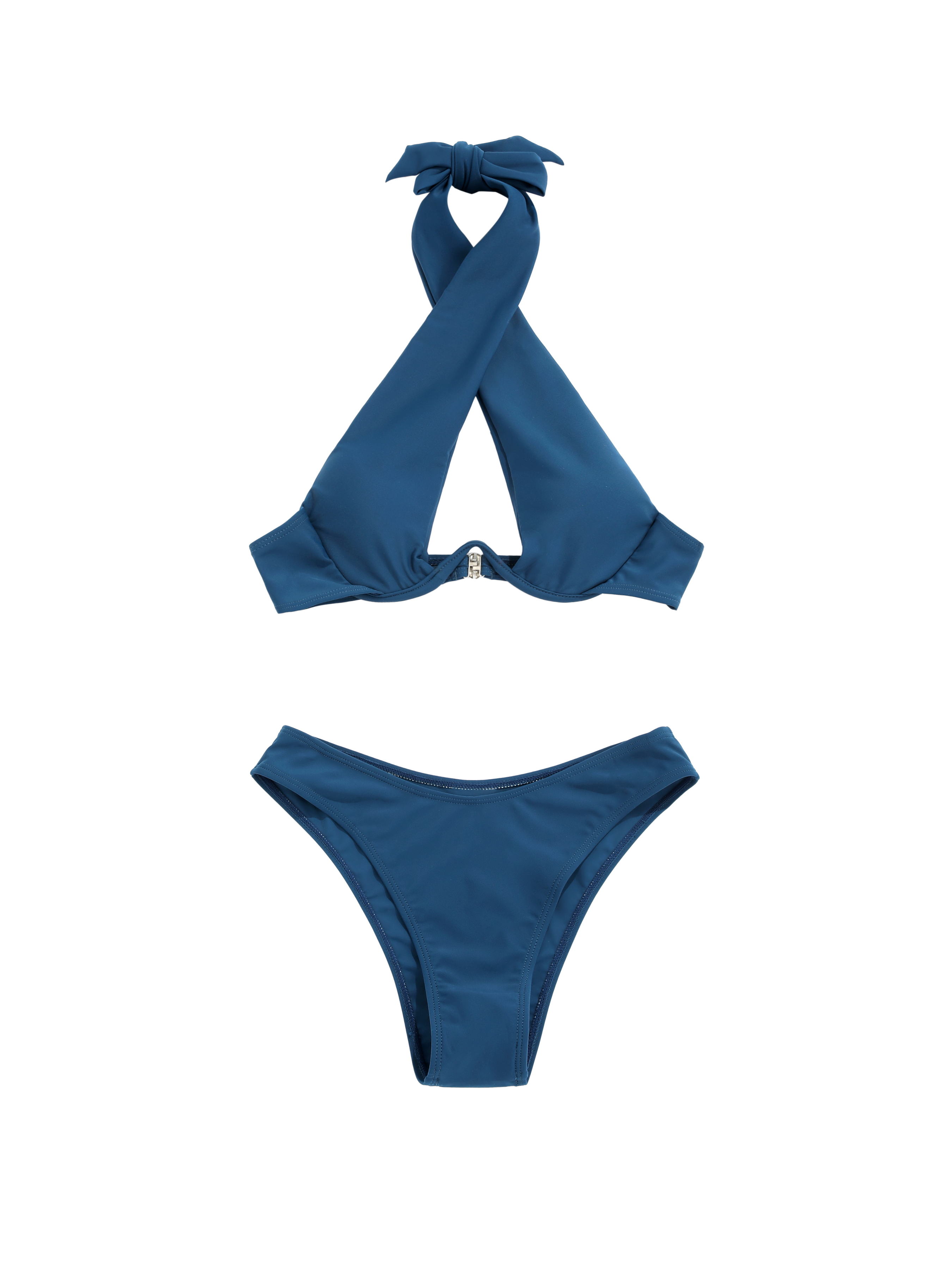 Miss Independent Cut-Out Underwire Bikini Set