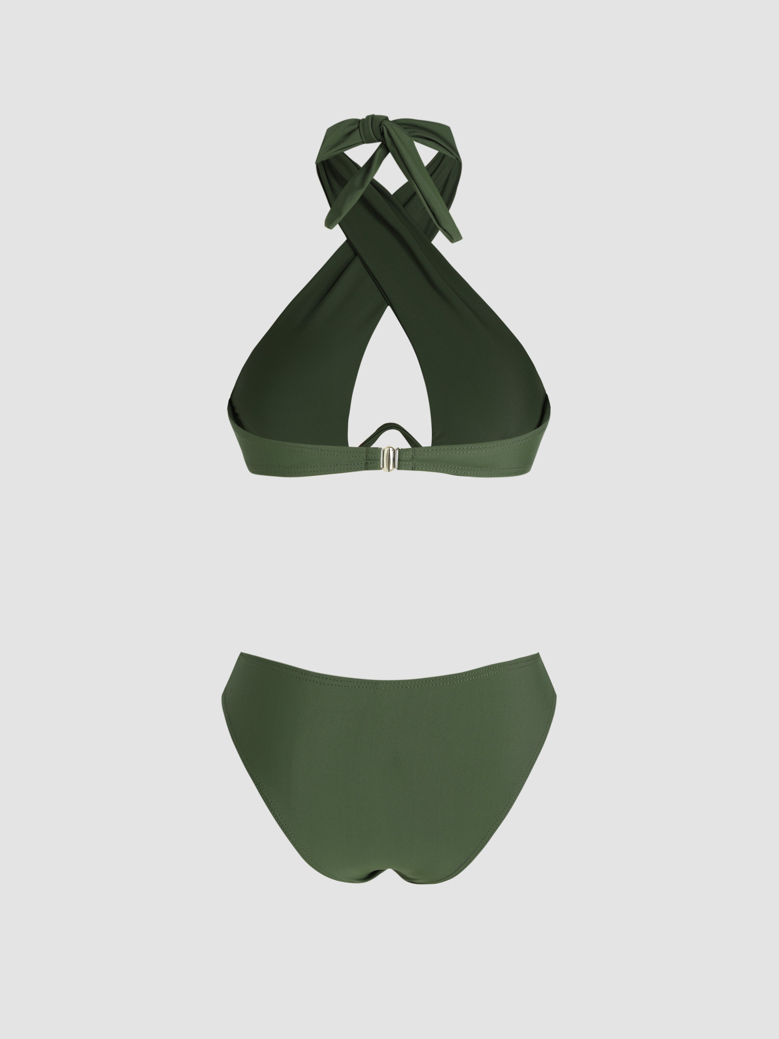 Miss Independent Cut-Out Underwire Bikini Set