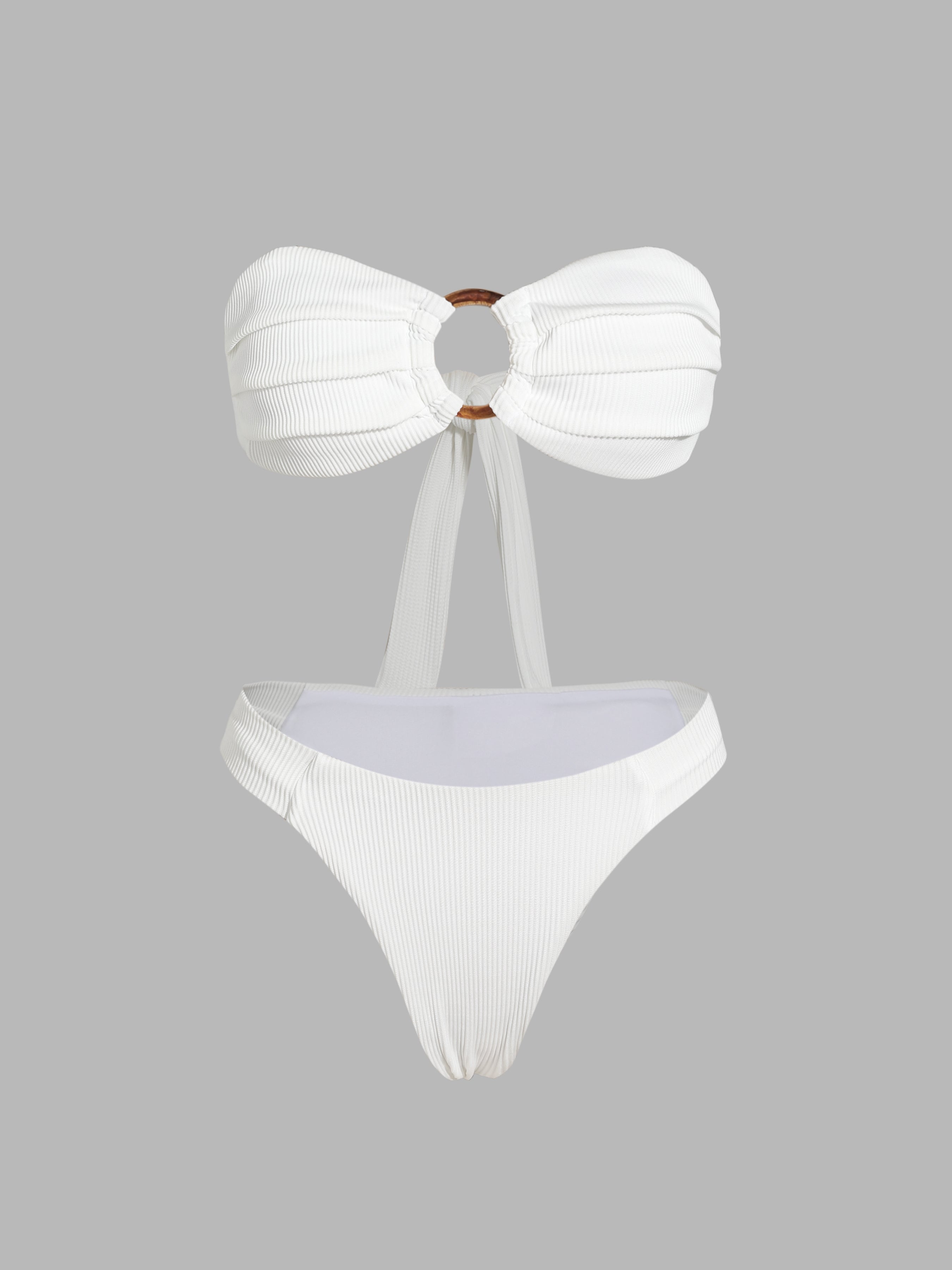 Adjustable Straps Bowknot Bikini Set