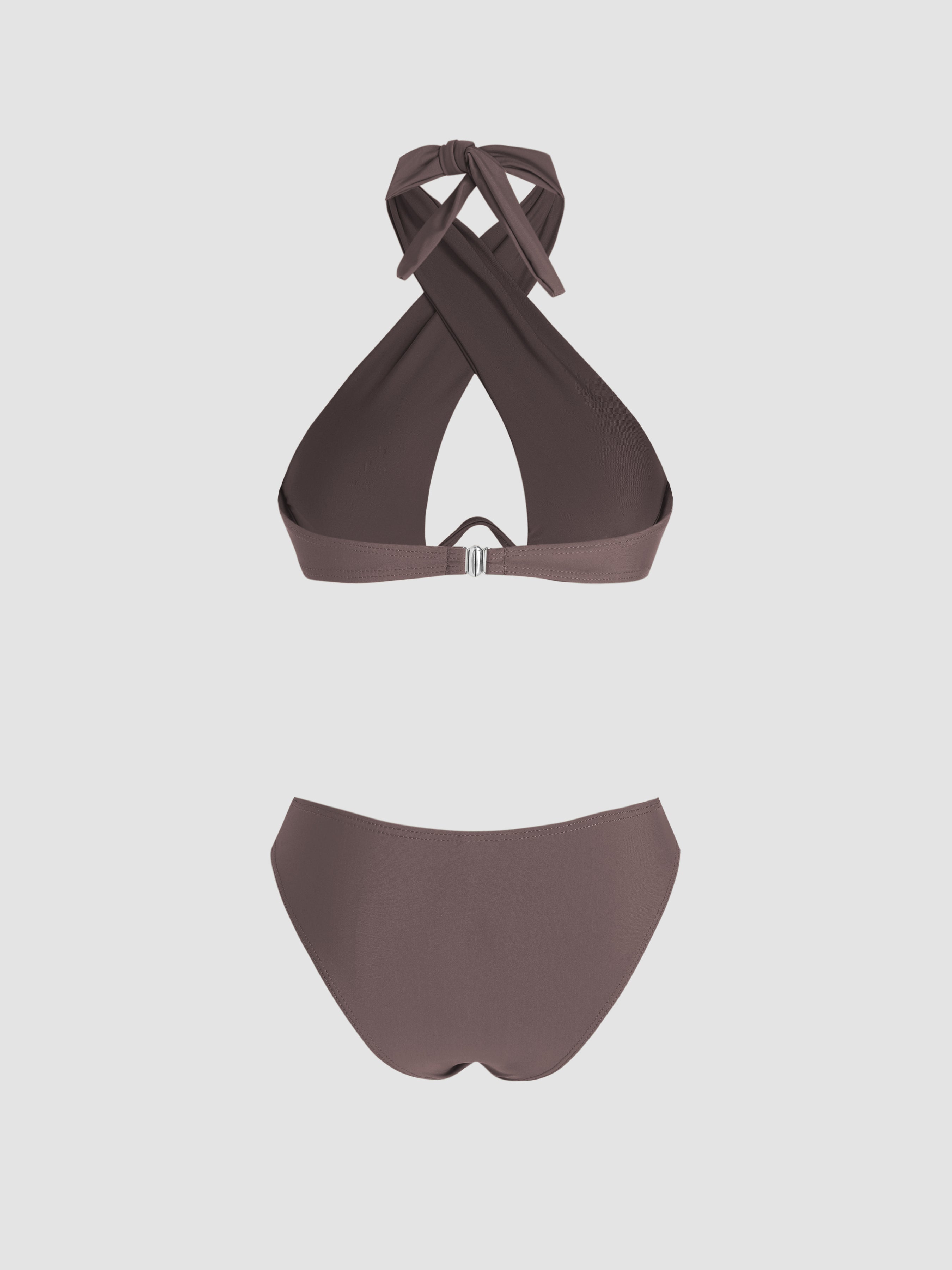Miss Independent Cut-Out Underwire Bikini Set