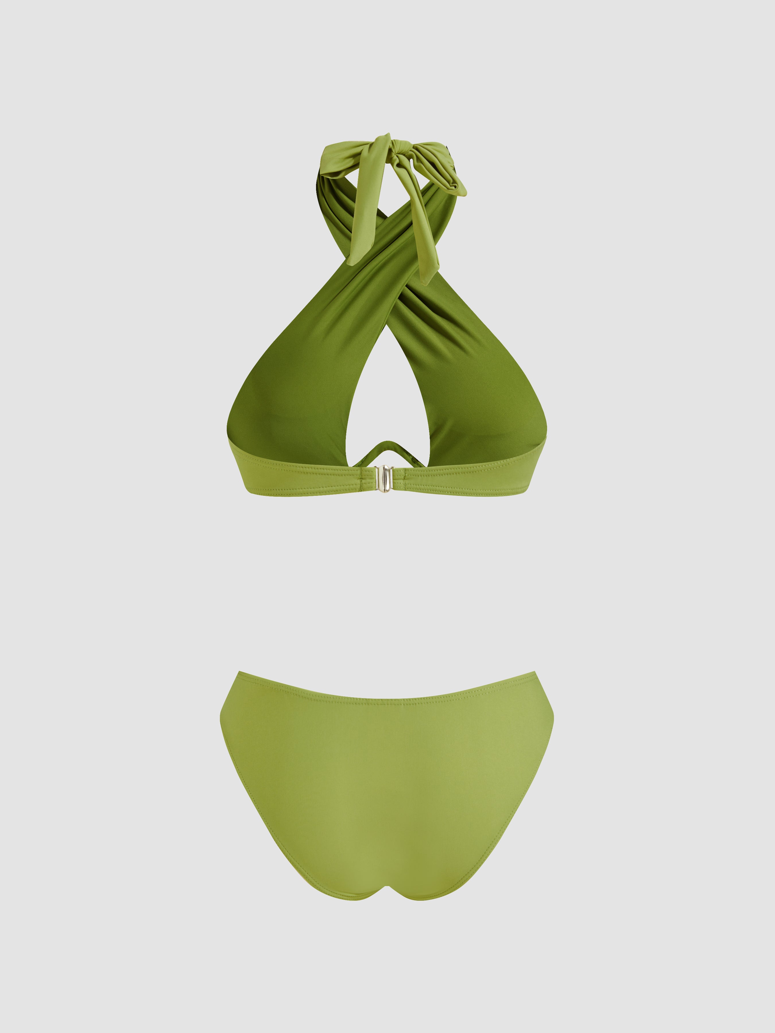 Miss Independent Cut-Out Underwire Bikini Set