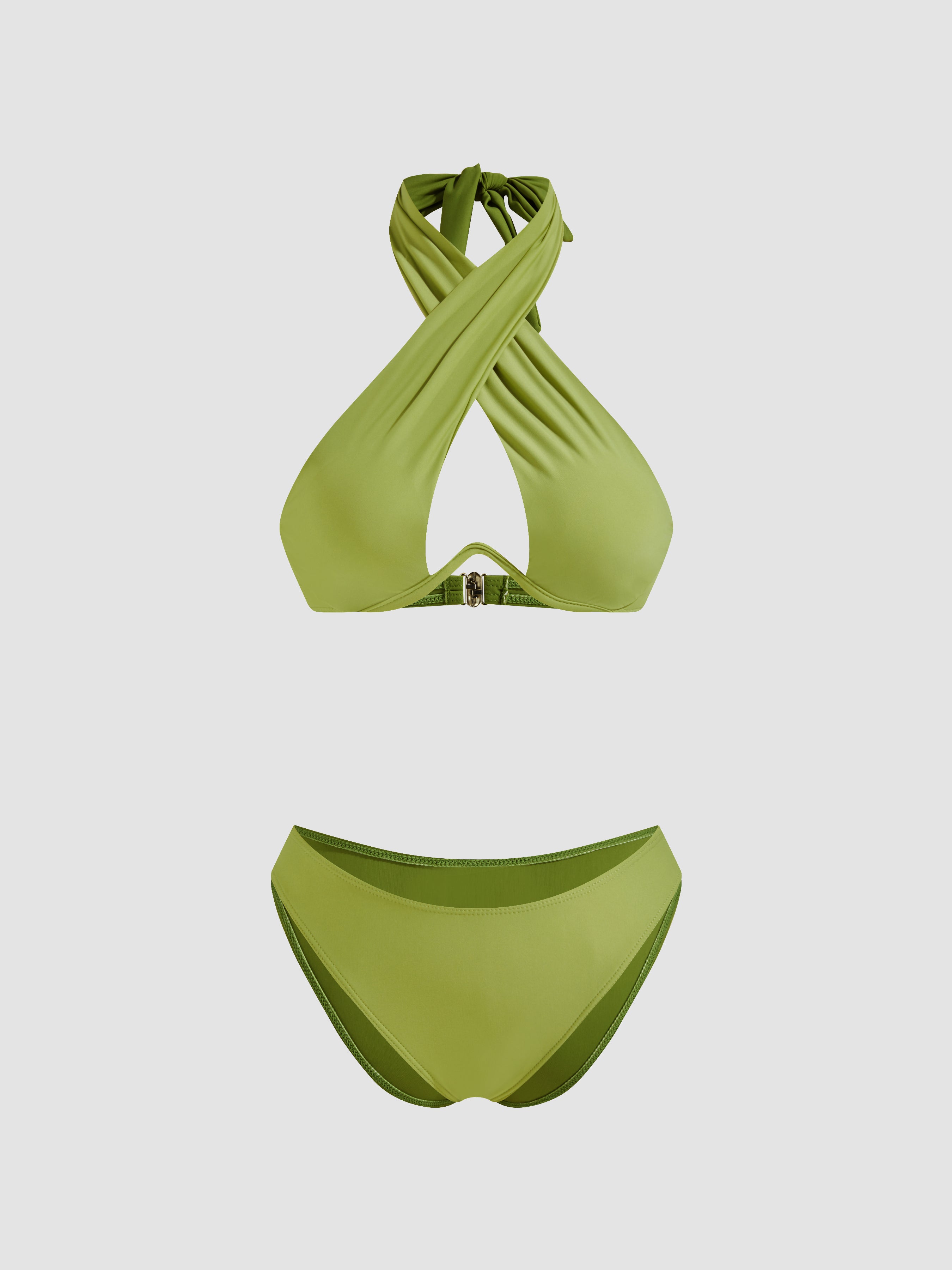 Miss Independent Cut-Out Underwire Bikini Set